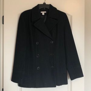 Black Pea Coat